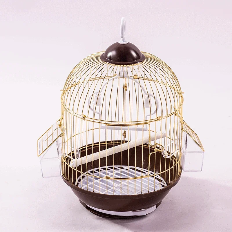 Mini Spherical ShapeBirdcage Standing Ornamental BirdCage Easy To Clean Breeding Bird Flight Cage Home Crate Parrot Nest