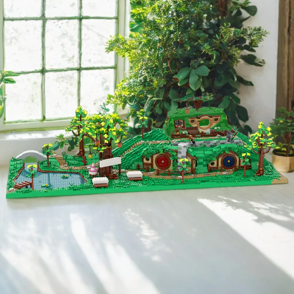 4238pcs MOC The Shire Hobbit Lord Rings Model Building Blocks Construction Toys Christmas Gifts Birthday Idea DIY Kids Creative