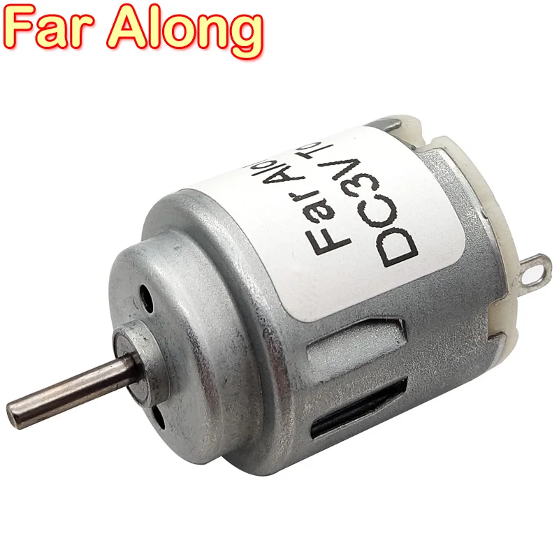 DIY Micro DC High Speed Motors 3V To 5V With 17000-18000RPM Use For DIY Model Toys Or Small Fan, etc.