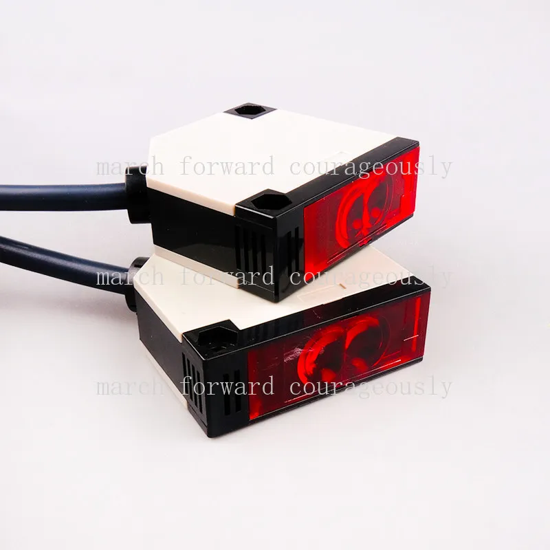 Infrared photoelectric switch sensor, reflective type sensor, E3JK-5DM1, E3JK-5L12V, 24V