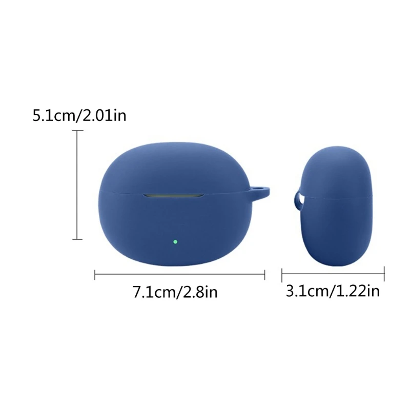 Pokrowiec ochronny na słuchawki długim rękawem. Nie wsuwany futerał pasujący do Dropship Buds T110