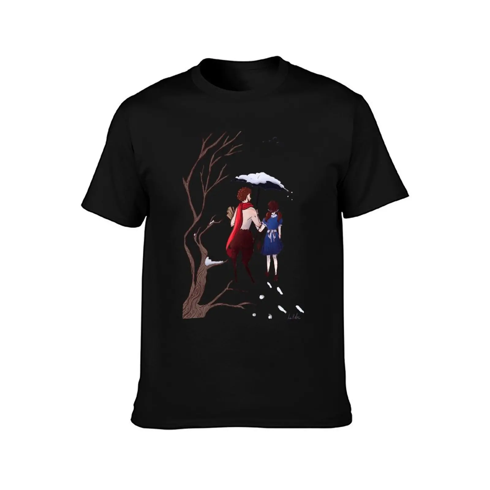 Copy of Mr Tumnus , narnia,chronicles of narnia,the lion the witch and the wardrobe,lucy,pevensie - kimrostudioo , T-Shirt