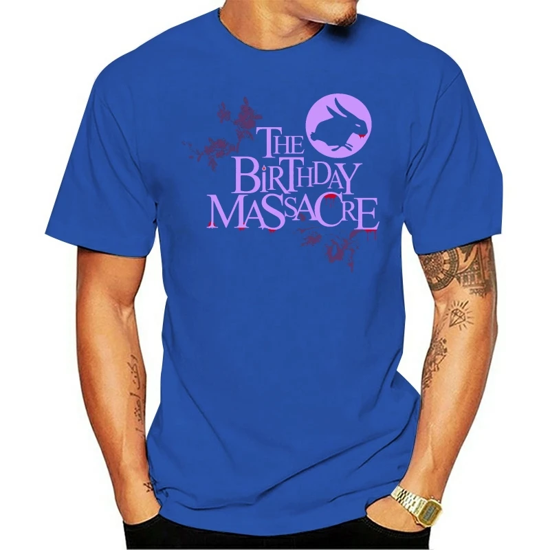 t shirt The Birthday Massacre T-Shirt Mens Round Neck Short Sleeves Bottoming T-shirt