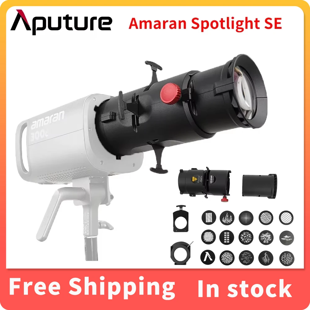 Aputure by Amaran Spotlight SE 19° 36° Bowens Mount Point-source Lens Modifier For 100X-S 200X-S 150C 300C 300DII 300D Light