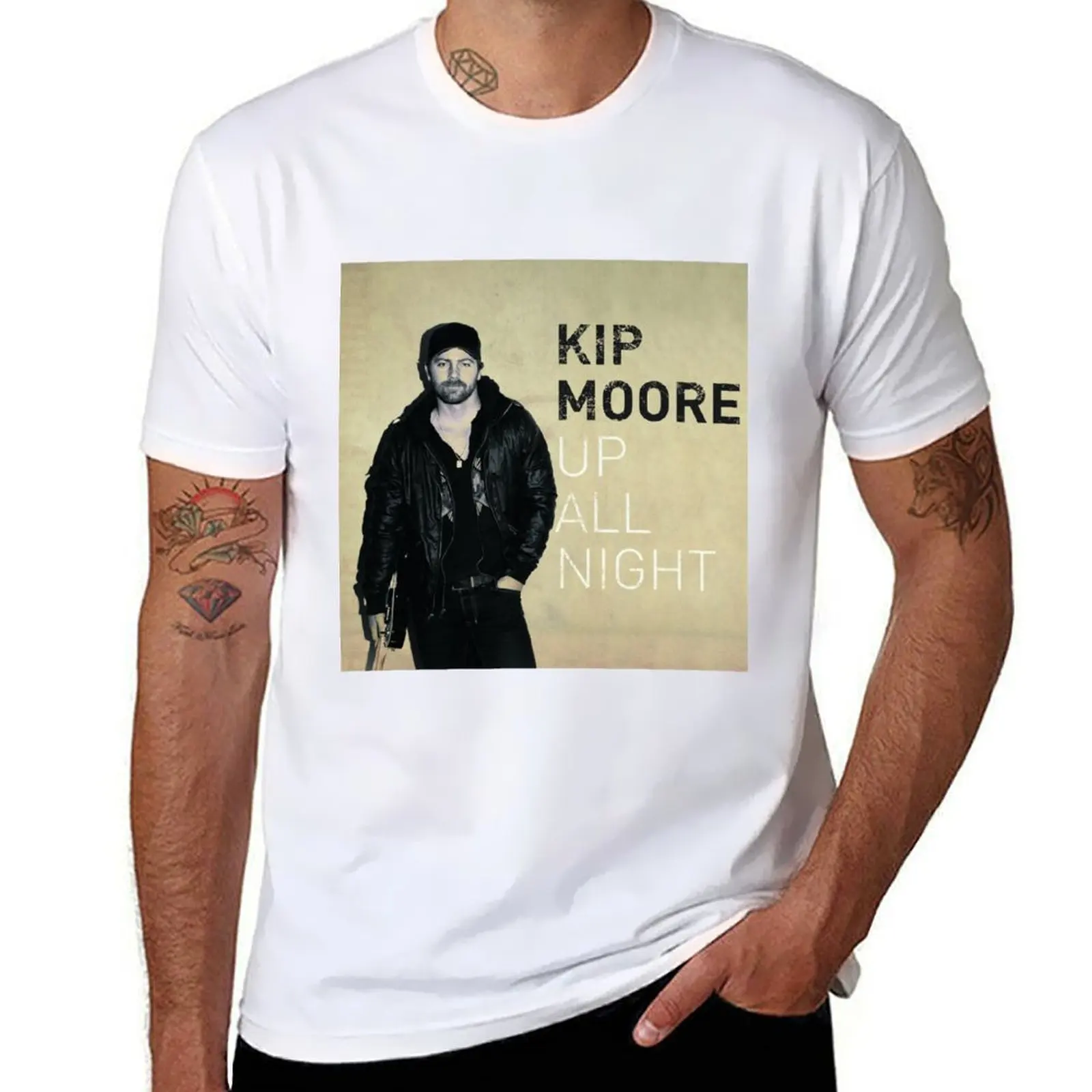 Up all night T-Shirt t shirts for man cotton soft mens graphic t shirts men t shirt cotton 100% T-Shirt