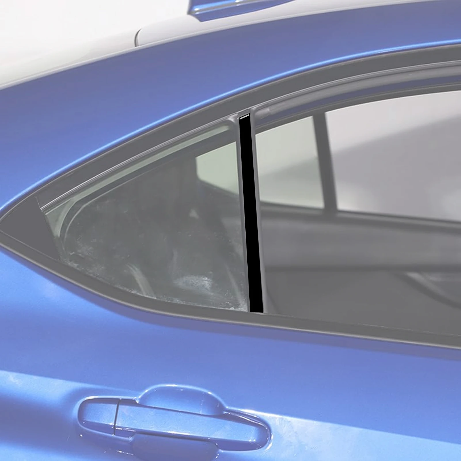 

auto Motors Parts & Accessories Car exterior door panel Bright Black B-pillar Decorative stickers For BMW 3 Series G20 2019-2024