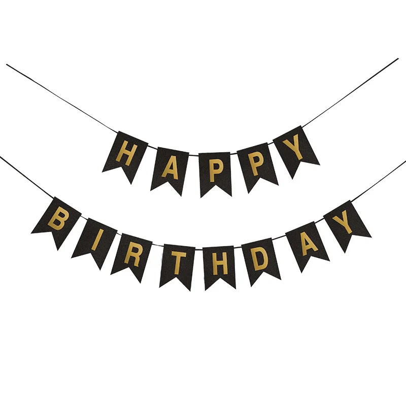 13 stücke Weiß Alles Gute Zum Geburtstag Ballon Folie Brief Ballons Baby Dusche Kinder Geburtstag Party Dekoration Erwachsene Ballon Banner globos – Detail 5