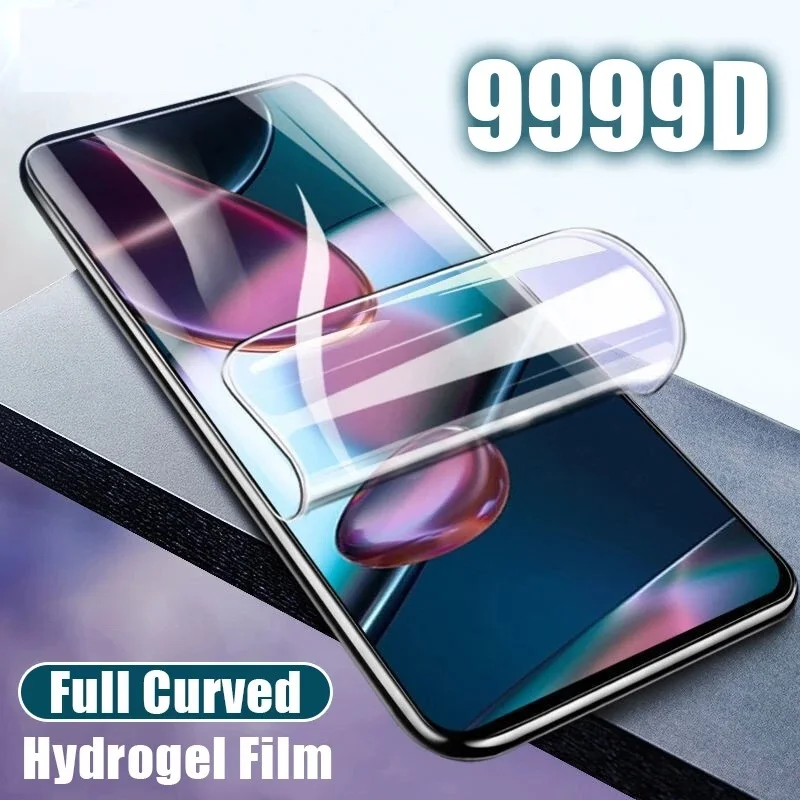 Hydrogel Film For Motorola Moto G10 G20 G30 G50 G60 G60S G31 G41 G51 G71 G100 G200 Screen Protector HD Film Not glass