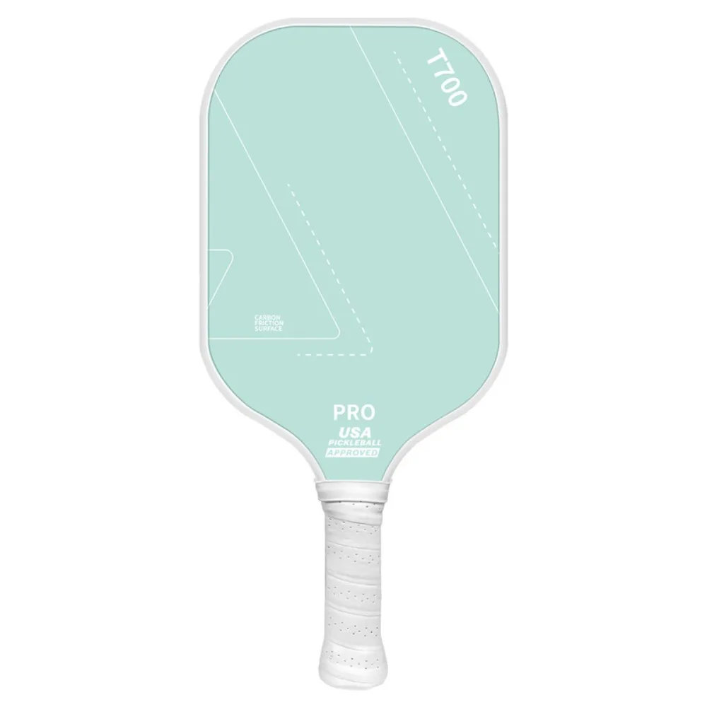 

Профессиональные ракетки для пиклбола T700 из углеродного волокна 16 мм, эргономичная ручка, матовая поверхность, спортивные принадлежности для игр с летучей мышью