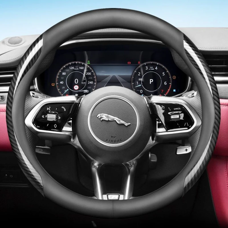 Leather Car Steerin… - image