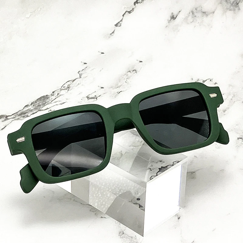 New Vintage Square Sunglasses Women Men Brand Rectangle Sun Glasses Female Oval Eyewear Sunglasses for Male Female Eyeglasses