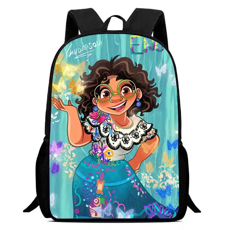 

Mochila Child School Backpack,Cartoon ENCANTO School Bags for Girls Boys,Durable &Light Weight Kids Backpack for Kindergarteen