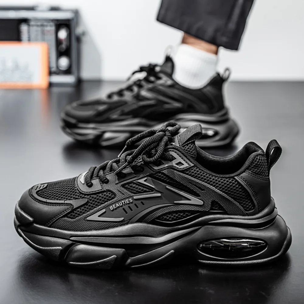 2026 Men's casual sneakers spring summer breathable soft-sole anti-slip outdoor running shoes fashion students tide sports shoe