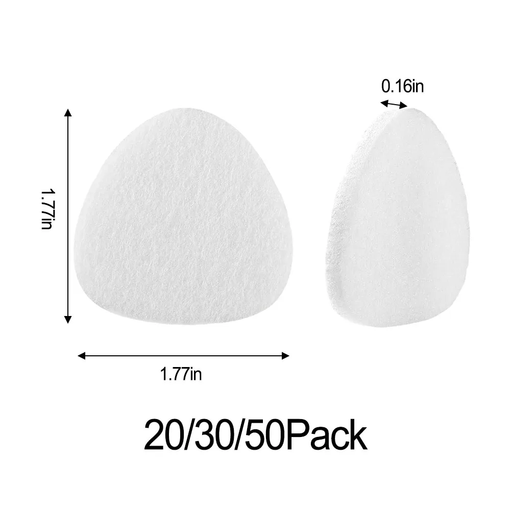 Aromatherapy Pads Microfiber Replacement Pads Easy Installation Refill Pack Stress Relief Aromatherapy Experience