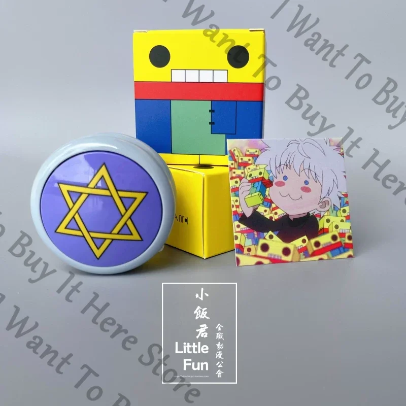 HUNTER×HUNTER Killua Zoldyck Cosplay Anime Yo-yo Model Yoyo Weaponry Models Kit Hand Props Halloween Accessories Fans Convention
