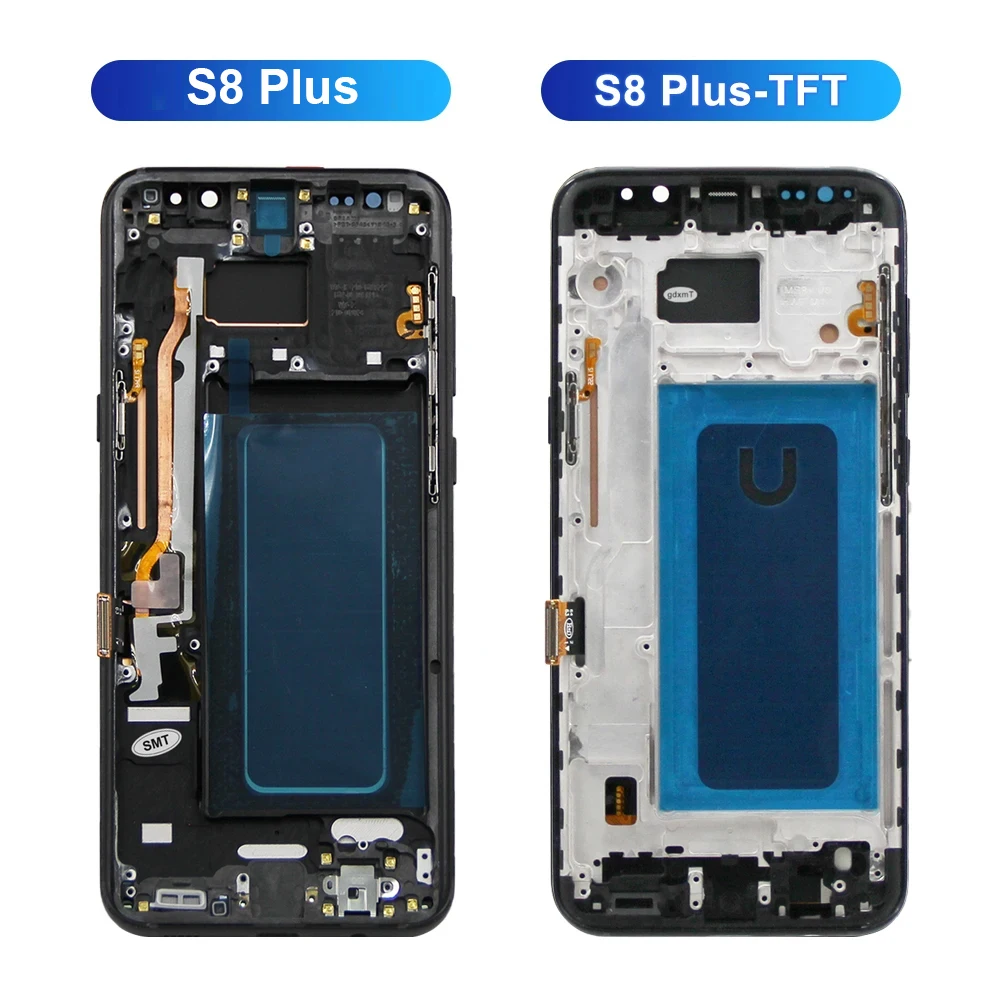 TFT S8 Plus G955F Display Screen Replacement for Samsung Galaxy S8 Plus Lcd Display Digital Touch Screen with Frame Assembly