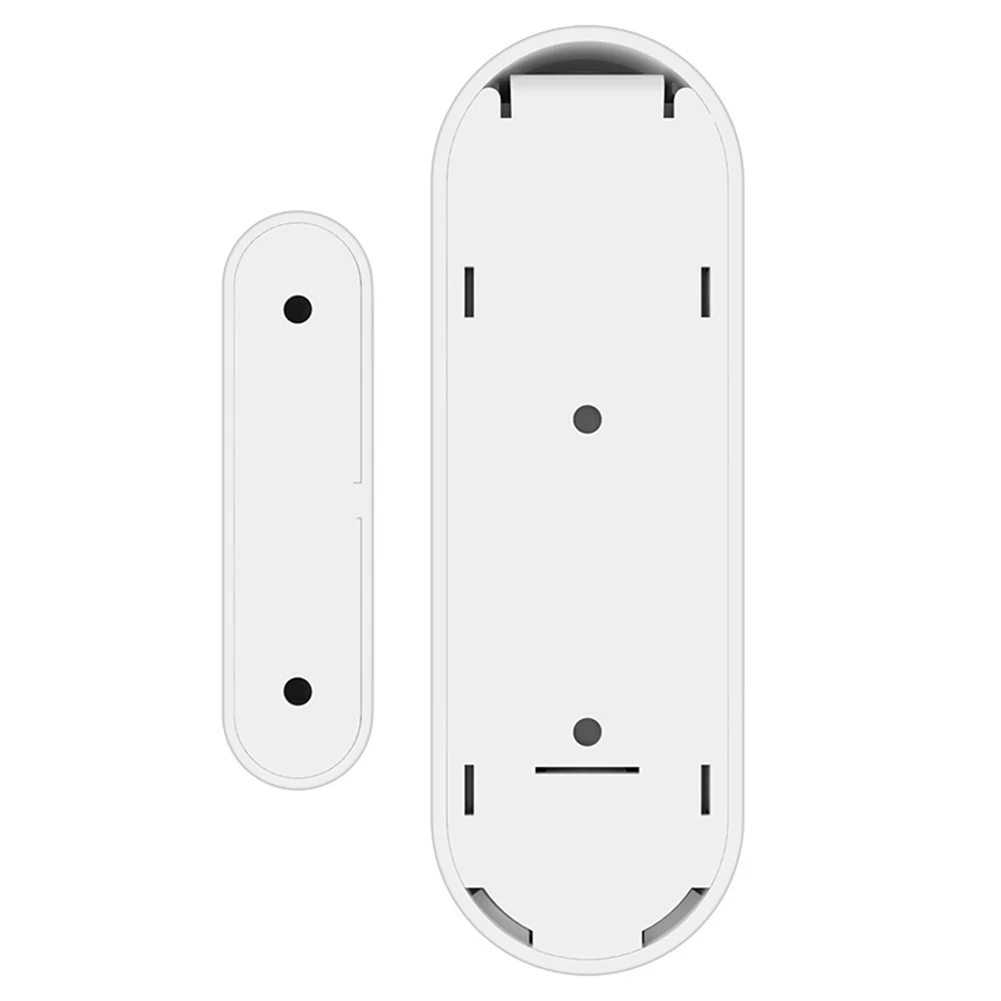 Tuya Aplikasi Detektor Pintu Terbuka/Tertutup Sensor Jendela Pintu ZigBee Bertenaga USB Sensor Gerbang Pintu Jendela Perlindungan Keamanan untuk Dalam Ruangan