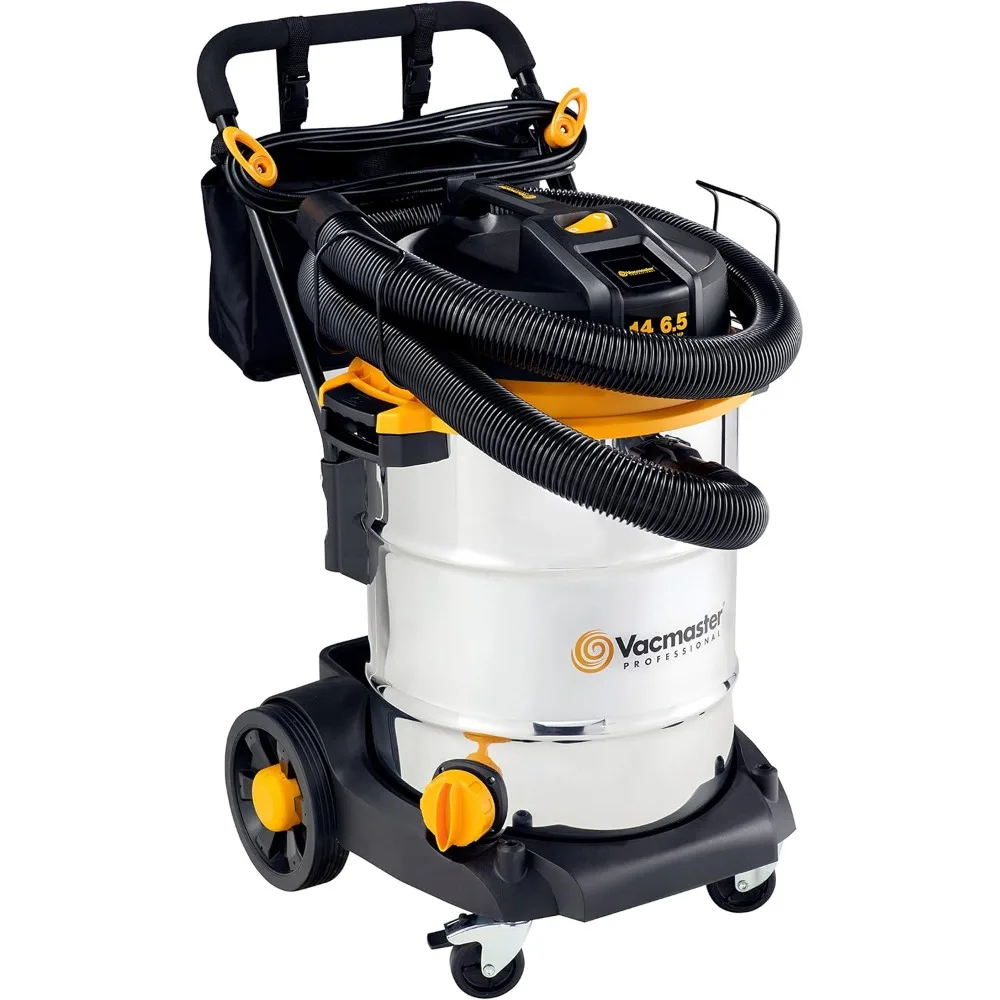 VJE1412SW0201 Beast Professional Series 14 Gal. 6.5 HP Steel Tank Wet/Dry Vac with Cart