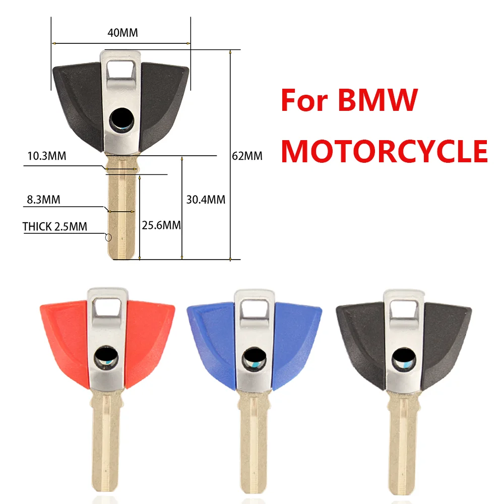 Llaves en blanco sin cortar para motocicleta, accesorios para BMW F650GS, F800GS, S1000RR, F650, F800, R1200, R1150, R, ST, GS, RT, ST, F800