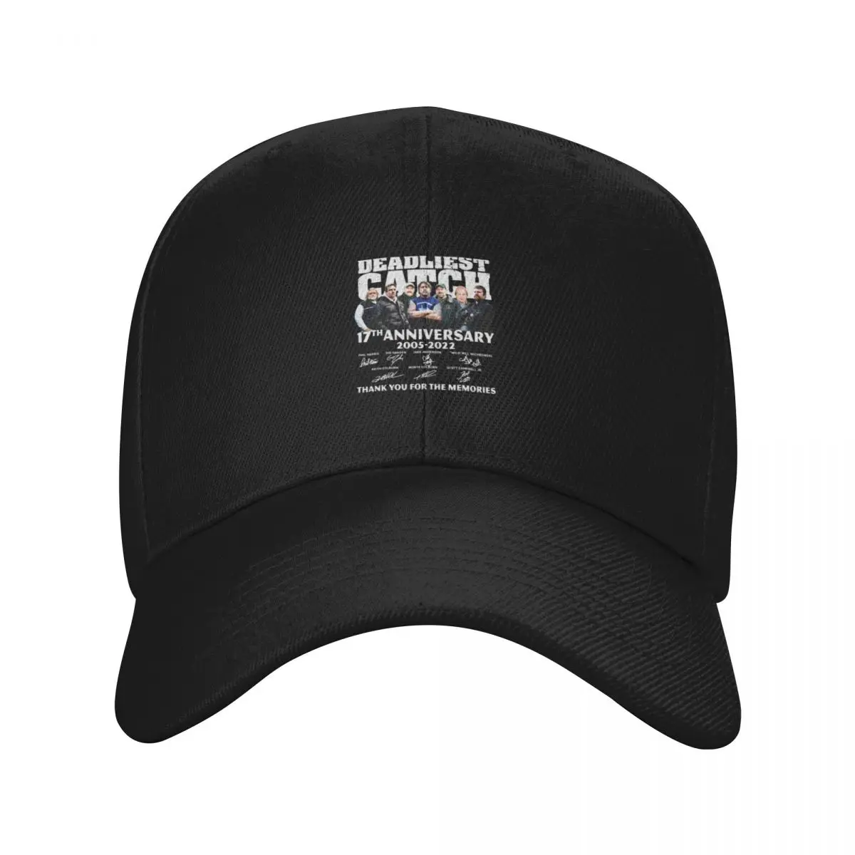 Deadliest Catch 17e anniversaire 2005-2022 classique Baseball Cap Dropshipping funny hat derby hat Women's Men's