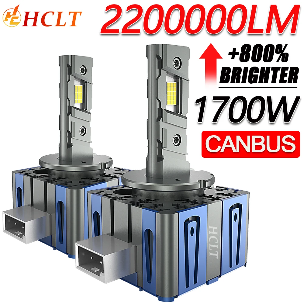 

Светодиодные лампы для фар D1S D2S D3S D4S, 2200000 лм, ксеноновые D1R D3R D2R D4R D8S, Canbus без ошибок, автомобильные световые модули, комплекты для переоборудования HID