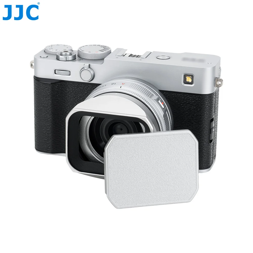 JJC Gegenlichtblende für Fujifilm XF 27mm f/2.8 R WR Objektiv, XF 23mm F2.8 R WR Objektiv mit Objektivkappe ersetzt LH-XF27 Gegenlichtblende – Detail 9