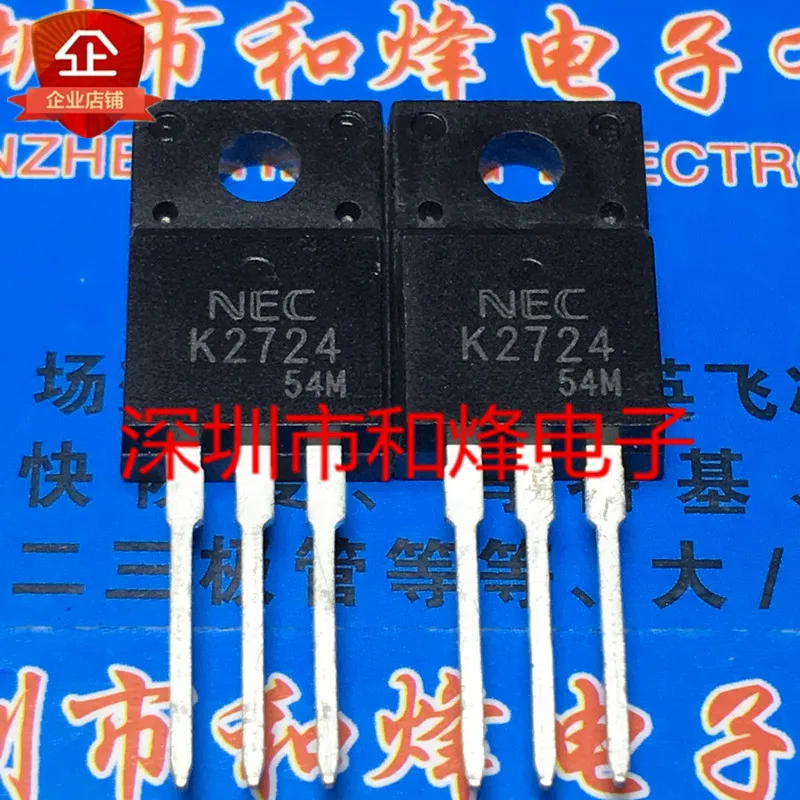 5 piezas-10 piezas K2724 2SK2724 TO-220F 60V 35A nuevo y Original en Stock