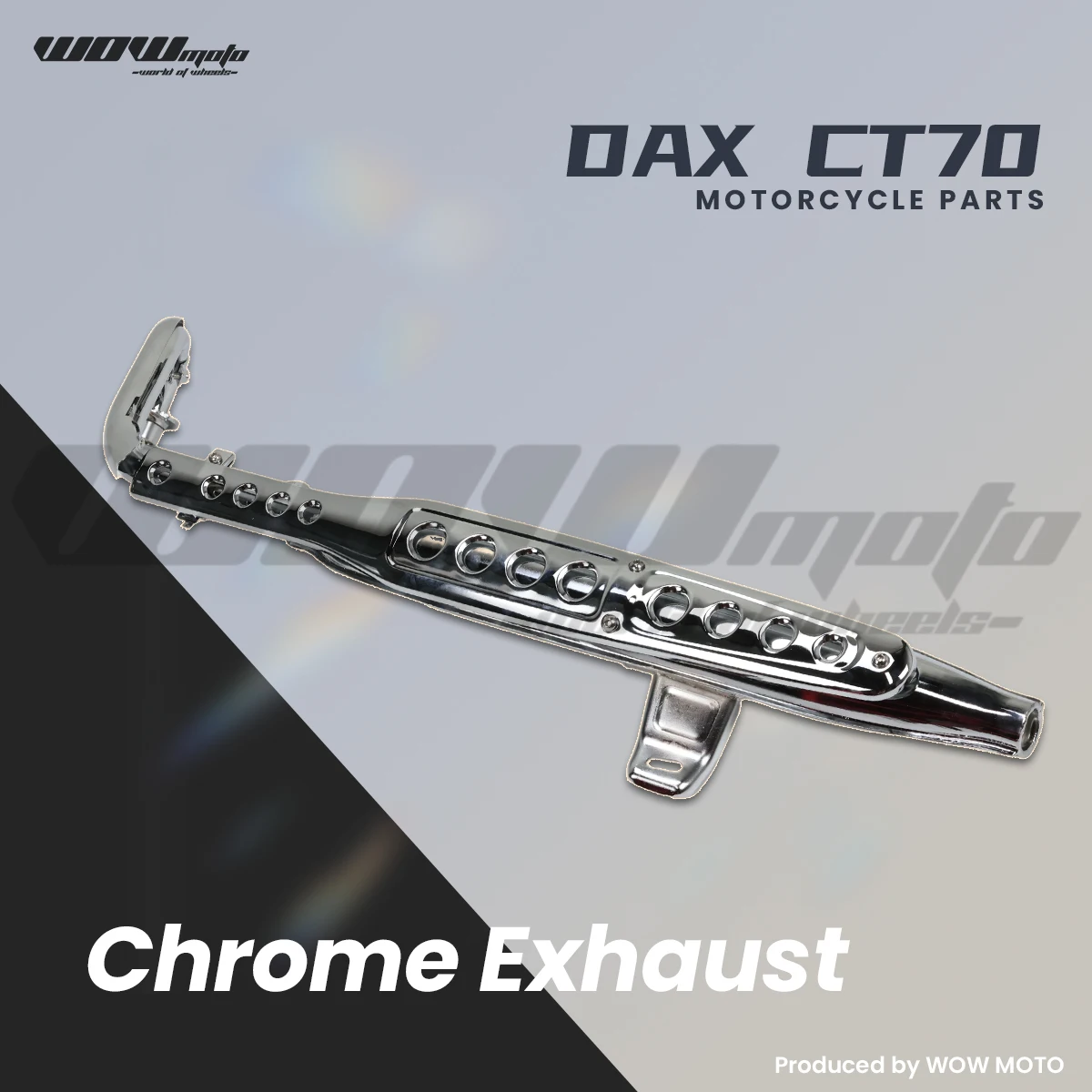 

Mini Moto Exhaust System For DAX CT70 ST70 | Performance high quality Exhaust For 50cc to190cc | Custom Motorcycle Exhaust Parts