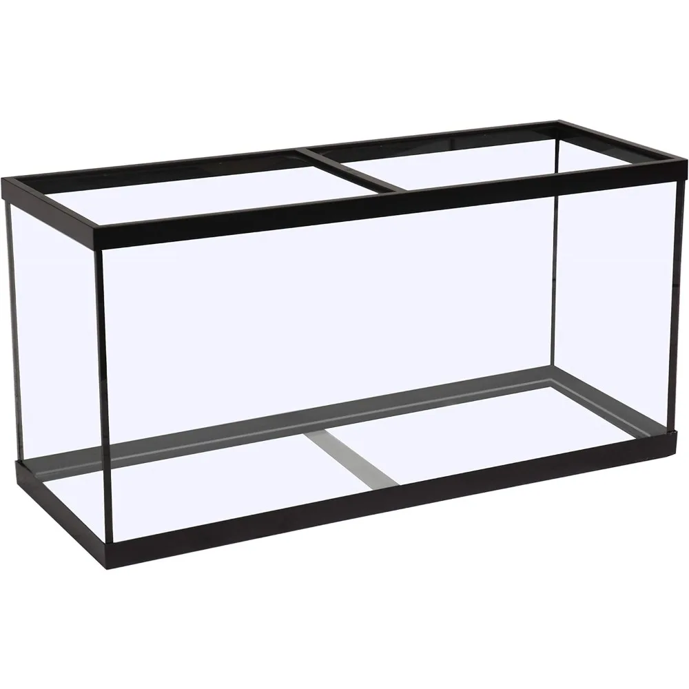 

Glass Aquarium 55 Gallons, Rectangular Fish Tank (NV52018)