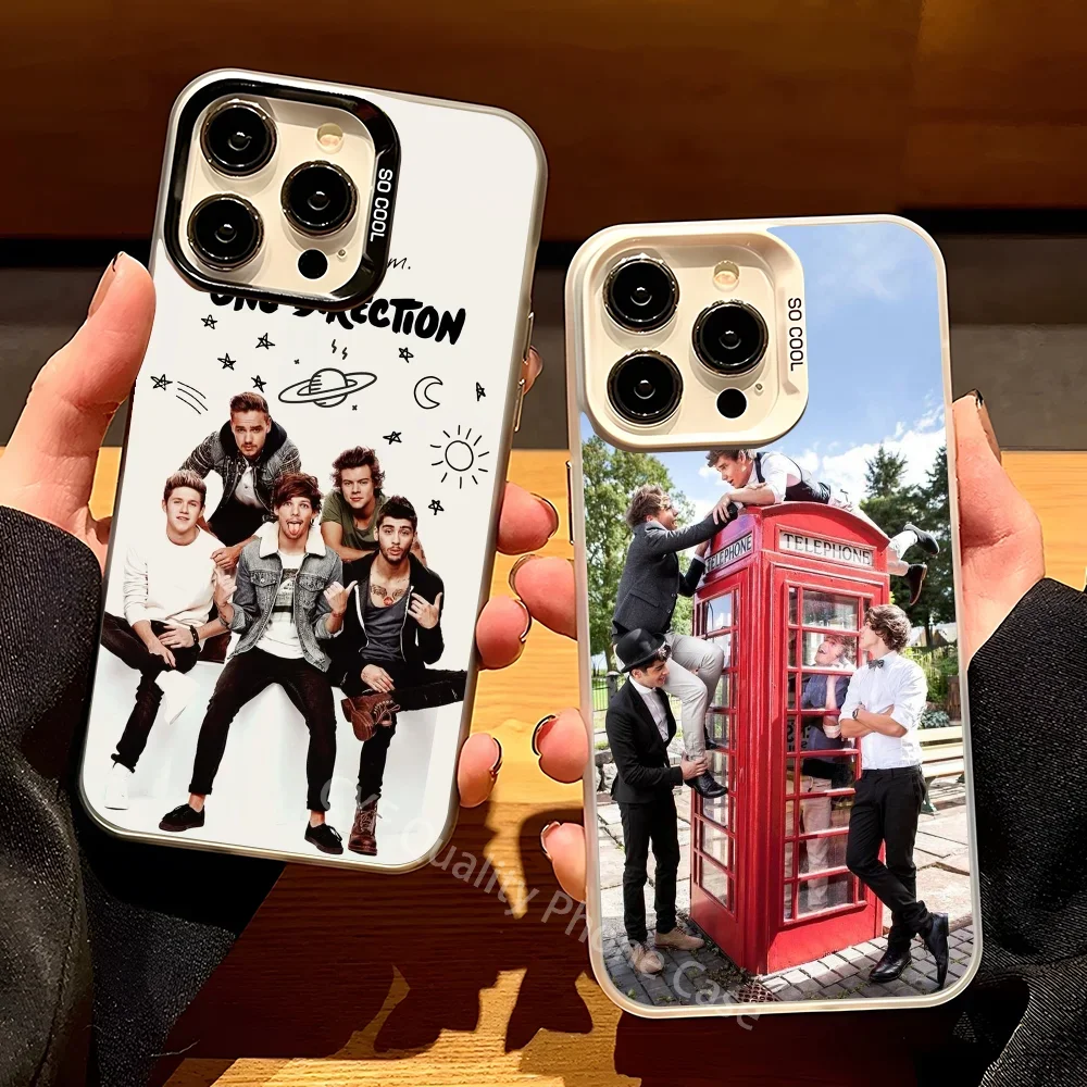 O-One D-Direction Music Phone Case For iPhone 11 12 13 14 15 16Pro Max Plus Protect Plating Phone Cover