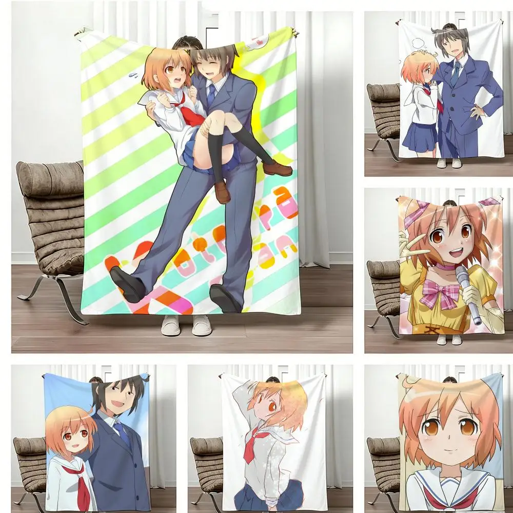 Cartoon character K-KotouraS sanS Throw Lightweight 240g Flannel Blanket Soft Skin-friendly for Summer Cooling