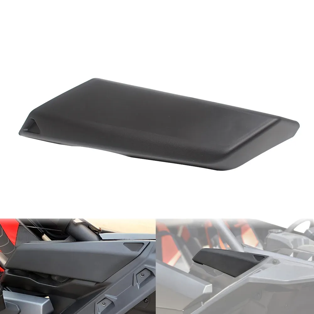

1Pc Easy Install Side Panel Gas Cap Cover Fit For Can-Am Traxter Maverick X3 (Max) 1000R (Not X3) 2017-2022 And 2023 Model Black