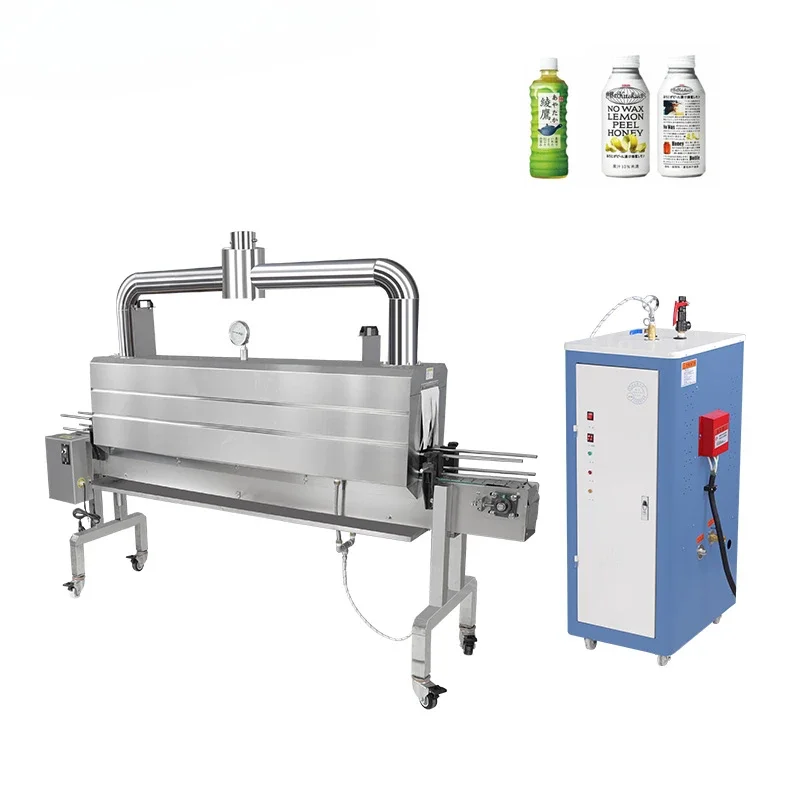 1600A label shrink tunnel film packaging machine shrink machine bottle soap