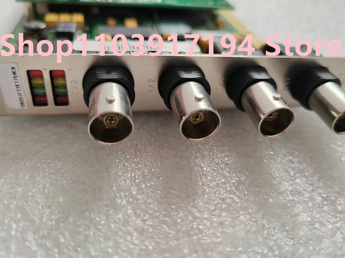 Voice card D600JCT-2E1-75 PCI PCIU interface  D/600JCT-2E1-75
