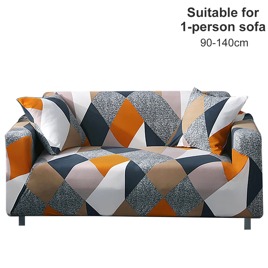 

Универсальный чехол для диванной подушки, эластичный чехол для дивана с принтом «все включено», защита для мебели, акварель, 1 человек