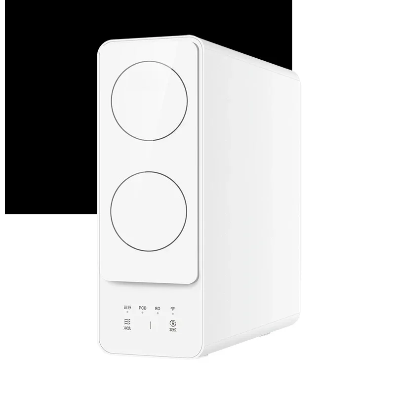 Water purifier, intelligent reverse osmosis direct drinking, kitchen-type double outlet fresh water set