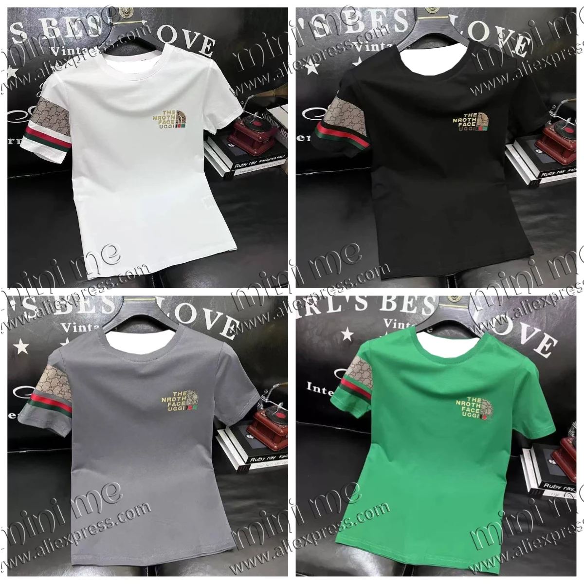 

2025 Summer Hot-selling New European Men's High-end Short-sleeved T-shirt Korean Version Slim-fit Casual Breathable Top