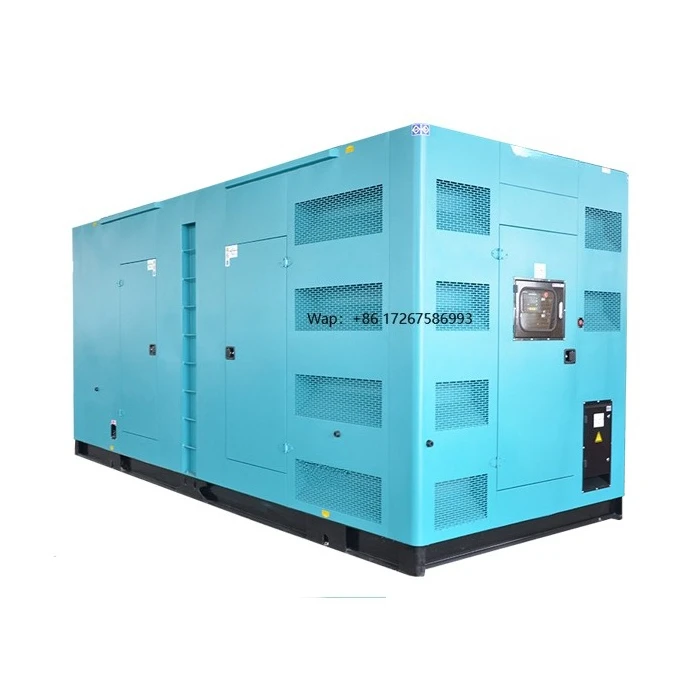 Super Silent Soundproof Power Generator 500KW 625KVA  Generator  for Sale