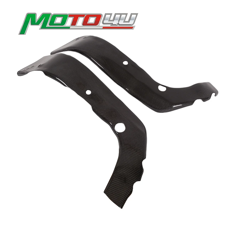 For Yamaha YZF R6 2008 2009 2010 2011 2012 2013 2014 2015 Carbon Fiber Frame Cover Protectors 1 Pair Motorcycle Side Fairing