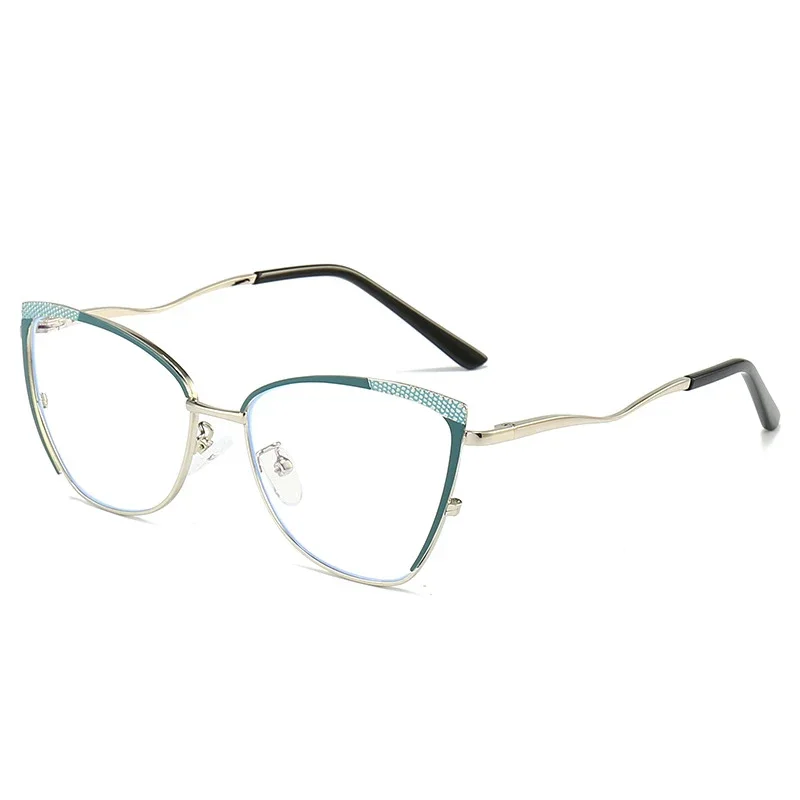 VICKI New Cat-eye Tide Eye Multi-focal Glasses Can Be Customized Prescription Multi-focal Glasses Photochromic Glasses G9718
