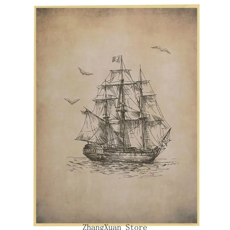 Stilvolle Dankeskarte mit Segelbooten für Hochzeiten, Geburtstage, Partys, Grußkarte mit Umschlag für unvergessliche Anlässe, 3 – Detail 7