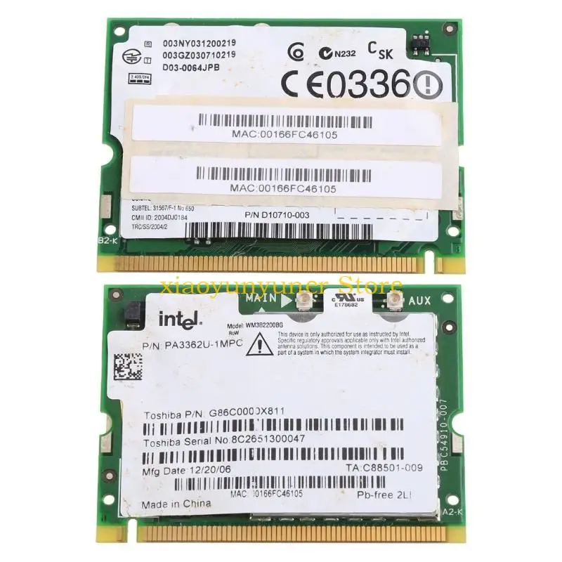 P9JB Mini PCI Card per Wireless 2200BG 802.11b/g mini PCI