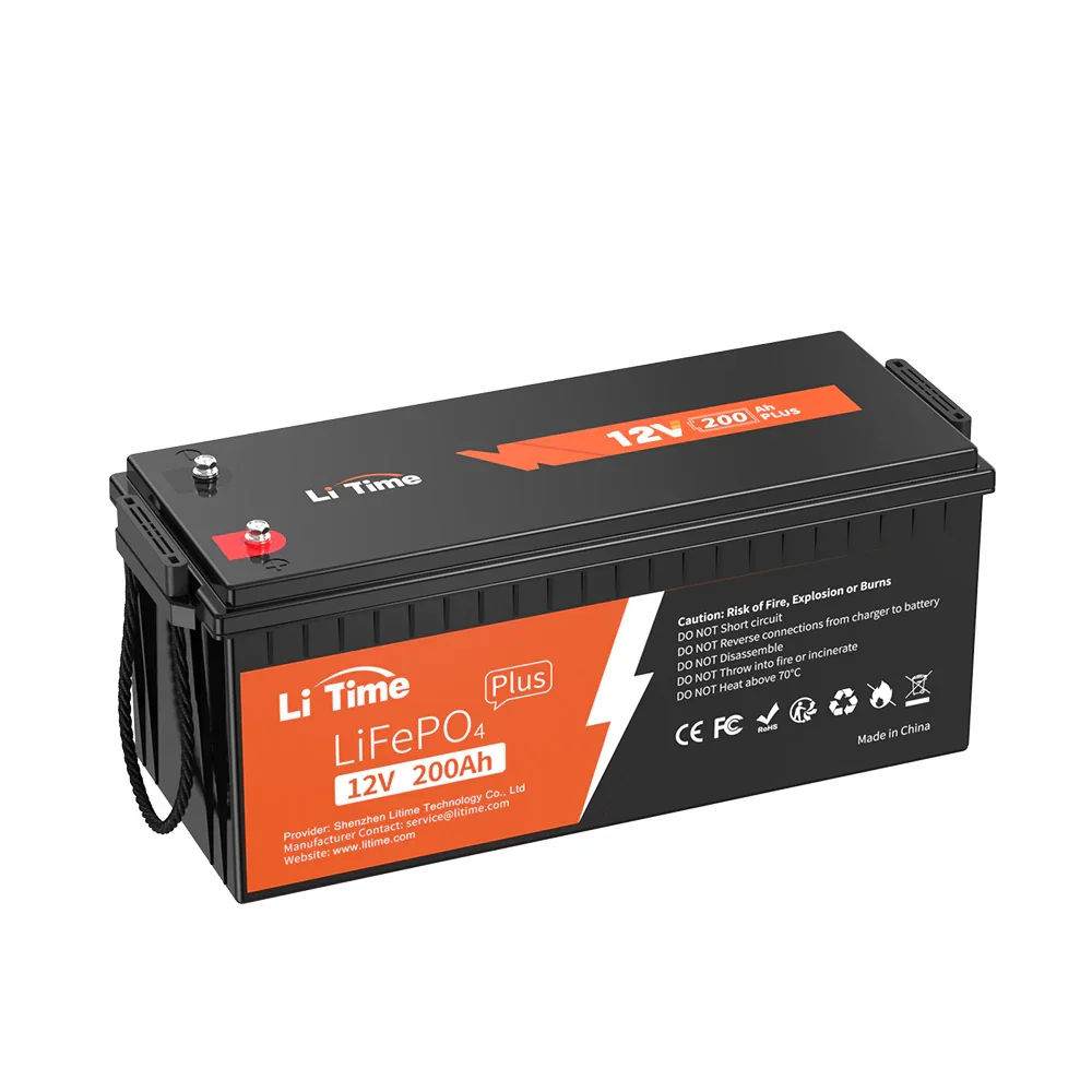 

12V 200Ah LiFePO4 Lithium Group 8D Battery Large Lithium Battery EU US Stock