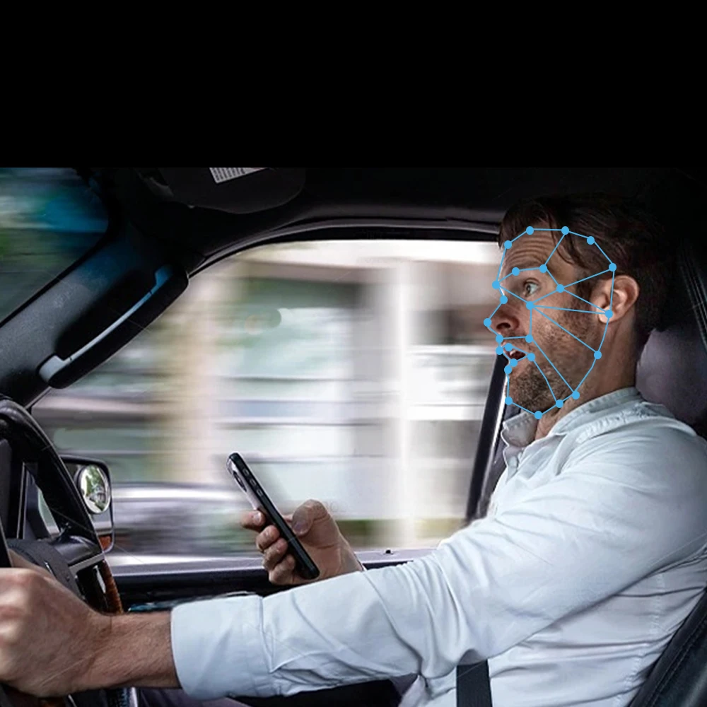 DMS AI asistente de conducción inteligente cámara de coche frontal AHD alerta de cansancio sistema de monitoreo de fatiga cámara de marcha atrás personalizada