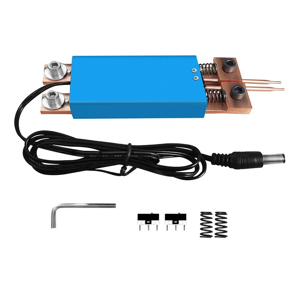 Double Spring Handle Spot Welding Pen Batch Spot Welding Production Thickened Copper Rod Retraction Control Spot Welder