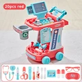 20pcs red cart