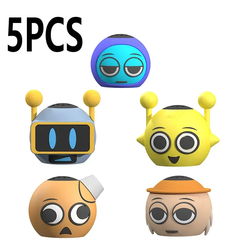 ! ! Nuevo altavoz de juego de dibujos animados de Anime Sprunki, decoraciones de sonido de escritorio, altavoz inalámbrico exprés, caja de sonido, regalo para niños y niñas