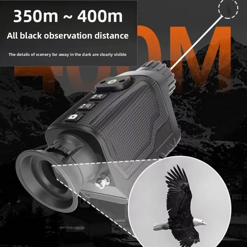 

Cross-Border New Single-Tube Head-Mounted Night Vision Device Helmet Digital Night Vision HD Infrared Telescope Outdoor