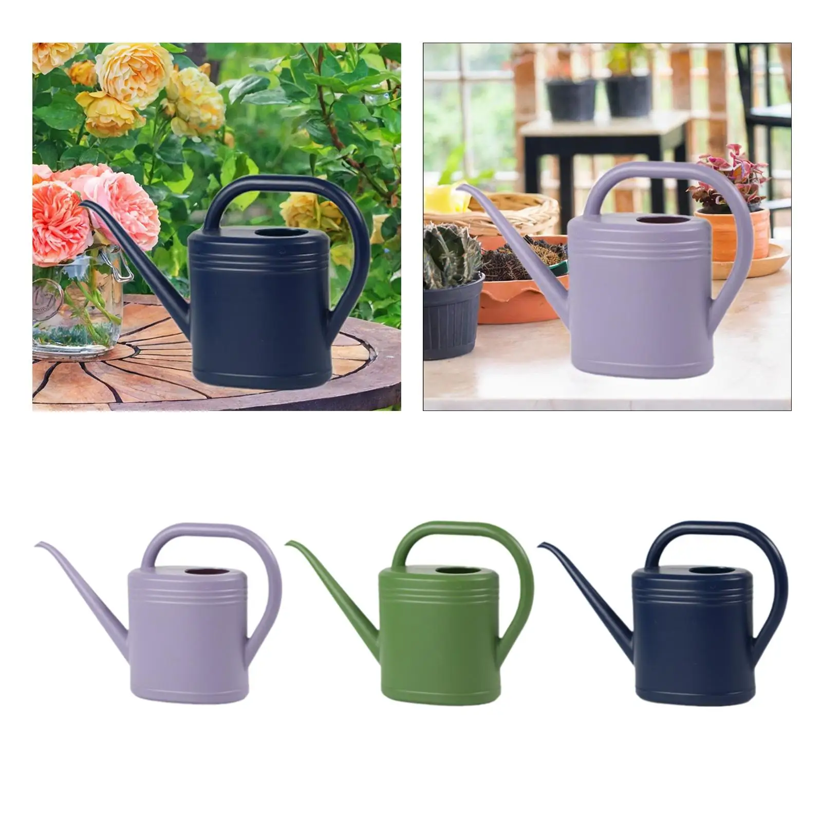 

Modern Sturdy Watering Pot Jar Lightweight Design House Plant Irrigation for Indoor Outdoor Flowers and Vegetables