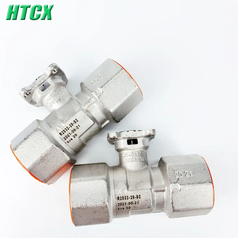 New Electric two-way threaded regulating ball valve DN32  R2032-10-S2 R2032-20-S2
